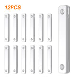 8/12pcs Magic Clips Punch free Magnets for Mosquitoe Window Screen Insect Protection Netting Buckle Clip