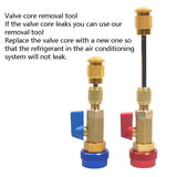 Car Air Conditioner Vae Core Disassembly Tool R134a R1234yf Replacement Fluorine-Free Repair Kit