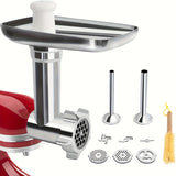 KitchenAid Desktop Mixer Metal Food Grinder Accessories, Meat Grinder, Sausage Filling, Perfect Accessory For KitchenAid