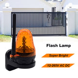Warning Light Gate Opener Universal Flashing Lights IP54 High Brighess for Emergency and Construction Vehicles