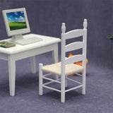 1:12 Scale Dollhouse Furniture Miniature Chair Model Accessories Toy Home Decoration Sitting Room Scene