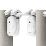 Smart Curtain Robot, Intelligent 3-in-1 Control App/Remote/voice control（Alexa Google Siri） For Roman Rod Track