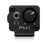 BEHRINGER pm1 In-ear monitor belt-pack for personal monitor applications 3.5 mm mini jack headphones connector