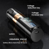 2023 Newest Ambition Wireless Tattoo Machine Pen Custom Brushless Motors Fast Charging Battery 2400mA./h For Tattoo Artist