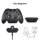 Headset Adapter Stereo Earphones Connector Headphone Audio Converter