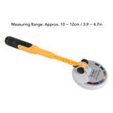 Waterproof Metal Detector 3 Seconds Power on Submersible Metal Detector Easy To Use Rechargeable Pinpoint with Sound Light for