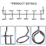 8 Pcs Screwdriver Holder Pegboard Multi-Tool Holder Accessory Pegboard Accessories Multi-Ring Tool Holder For Pegboard