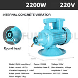 Multi-function Single PhaseConcrete Hand-Held Concrete Vibration Portable Trowel Cement Vibrator Construction Tool