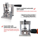 Stripper hine,Portable Aluminum Alloy Cable Scrap Copper Wire Peeg Tool Mini Recycg Tools