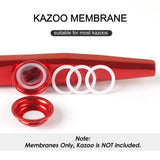 30PCS/60PCS/90PCS Flute Diaphragms Kazoo Membrane Plastic Musical Instruments Accessories