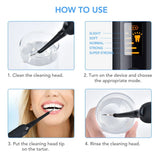 2021 Electric Whitening Tooth Stains Tartar Scraper Remove Teeth Cleaner Oral Irrigation Care High Frequency Dental Tool
