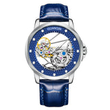 GUANQIN Business Sapphire Mechanical Automatic Winding Men's Watch Stainless Steel Waterproof Bracelet Accessories 2022 New