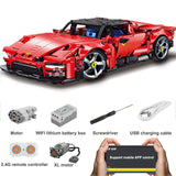 1:14 Model City hinery Super Sports Car Building Bloc Educational Toys Children Adult Gifts