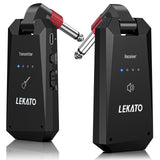 LEKATO 5.8GHz Wireless Guitar System Audio Digital Guitar Wireless Transmitter Receiver Audio System for Electric Guitar Bass