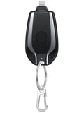 Portable Keychain Charger 1500mAh Type-C Ultra-Compact Mini Battery Pack Fast Charging Backup Power Bank For Iphone Devices