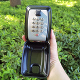 Wall Mounted Large Secure Waterproof Outdoor Box With 12 Code Rustproof Weatherproof Heavy Duty Key