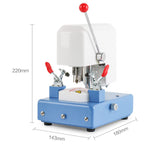 Spectacle lens Three-eye punching mechanism template hine Glasses processing equipment