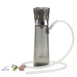 CRUSHER Portable Car LED Hookah Smoking Cup Plastic Grass Pipes For Party Travel кальян Narguile complete Cachimbas Kit