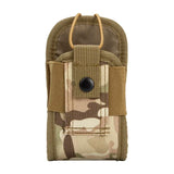 Mobile Radio Walkie Talkie Pouch Waist Holder Pocket Portable Interphone Holster Carry Bag for Hunting Climbing Camping