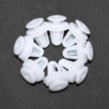50pcs Auto Bumper Fender 8mm Hole Car Fixed Rivet Retainer Plastic Rivets Fastener Push Clips