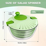 Vegetable Washing Dryer Fruit Washer for Drying Salad Greens Drainer Strainer Manual Lettuce Spinner