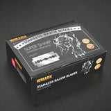 Double-sided Razor Blade Stainless Steel Men Shaver Manual Shaving Tool