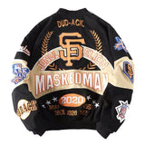 Men's And Women's Thick Loose Baseball Uniform Trendy Jacket