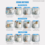 Baby Bottles Food Heater Steam Sterilizer 5-Minute Fast Warming Precise Temperature Control Double Milk Warmer
