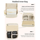 Waterproof Bag Photography Backpack Large Capacity Camera Case with Tripod Holder 15.6Inch Laptop for Women Men