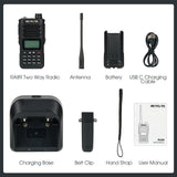 RA89 UV segment walkie talkie power 10W/IP68 waterproof/Type-C charging guard dual standby