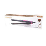 Kemei Electric Hair Straightener And Curler KM-328 Hair Iron Manufacturer Wholesale High Quality Electric Hair Curler