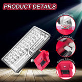 35W 11800LM LED Work Light Rechargeable Outdoor Portable Emergency Flashlight for Milwaukee 14.4V-18V Li-ion Battery