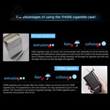 CRUSHER Automatic Case Ejection Holder Male Gadgets Windprooluminium Alloy Boxes Fashion Cigarette Box