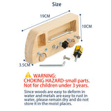 Wooden Screwing Driver Board Educational Learning Toy Workbench Practical Basic Life Skills Nuts Screw Bolts Set