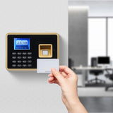 Bisofice Biometric Time Clock Attendance hine for Employees Support 1000pcs Fingerprint/1000pcs Password/1000pcs ID Card