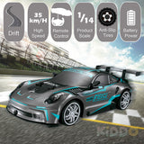 1:14 High-speed Drift Remote Control 2.4G Wireless Racing 4WD Rc Car Children's Toy Christmas Birthday Gift