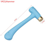 Metal Leather Stamping Kit For Jewelry Making Numbers Alphabet Stamp Punch Hammer Steel Bench Block Imprinting Punch Tools