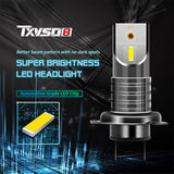 2pcs Aviation Aluminum H7 110W / Set Car CREE 5050 CSP LED Headlight Kit Canbus No Error Light 30000LM 6000K