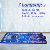 Smart Kids Prayer Mat Intelligent Prayer Rug For Kids Electronic Prayer Carpet Mat With Speaker