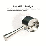 1pc Coffee Machine Lever Stainless Steel Replacement Steam Lever For Espresso Machines Fitment Espresso Coffee Machine
