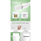 Toilet Bidet Attachment Smart Bidets Ultra-Slim Nozzles Self Portable Cleaning Water Pressure Easy Install