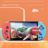 X12 Handheld Game Console - 8GB, 3000 Games, 5.5 Inch Screen