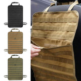 Car Back Organizer Tacticals Accessories Army Molle Pouch Storage Military Outdoor Self-driving Hunting Seat Cover Bag