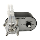 G328A Peristaltic Pump 100-240V 114-500ml/min Adjustable High w Rate Food Grade Platinum Vulcanized Silicone Tube