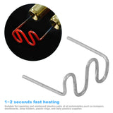 1000Pcs for Hot Stapler Plastic Repair Bumper Bodywork Repairs 0.8mm S Wave