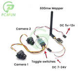 channel Switcher Module 3 way Video Switch Unit Camera for Multicopter Drones 5.8G FPV transmitter and camera