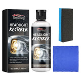 100ml Auto Headlight Repair Coating Agent Yellowing Scratches Refurbishment Brightening Cleaning Kit for Car Care
