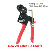 Stainless Steel Tie Gun High Quality Fastening Strap Cutting Tool Self-locking Tensioner Cable Ties Plier Series