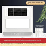 Integrated Ceig Air Heater Bathroom Exhaust Fan
