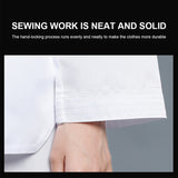 White Taekwondo Long Sleeves Martial Arts Karate Jujitsu Gym Training Uniforms with Belt for Children Adults Unisex